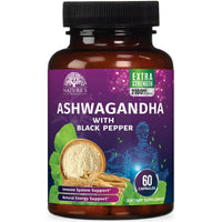 Special Ashwagandha Made With Black Pepper Extra Strength 2100mg – Immune & Energy Support Supplement
